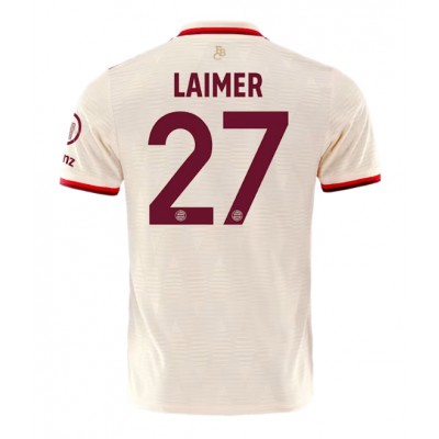 Moški Nogometni dresi Bayern Munich Konrad Laimer #27 Tretji 2024-25 Kratek Rokav Moški Nogometni dresi Bayern Munich Konrad Laimer #27 Tretji 2024-25 Kratek Rokav